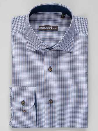 Camasa cu carouri slim fit XS [0]