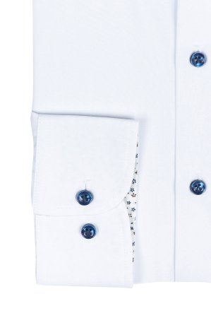 Camasa office slim cu insertii florale [1]