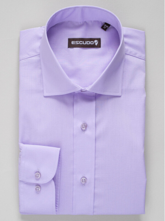 CAMASI - Camasa barbati regular fit mov 2XL-4XL