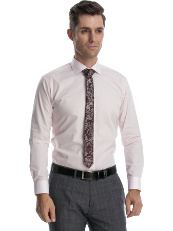 Camasa roz slim fit [0]