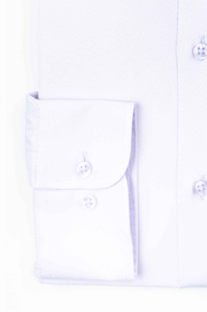 Camasa slim fit lila cu model in tesatura [2]