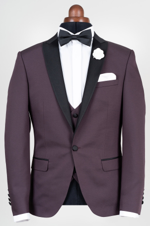 Costum de gala visiniu  [2]