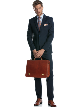 Costum office bleumarin pepit [1]