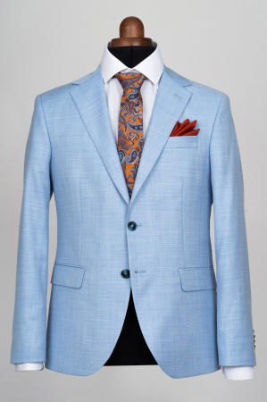 Costum slim fit bleu [1]