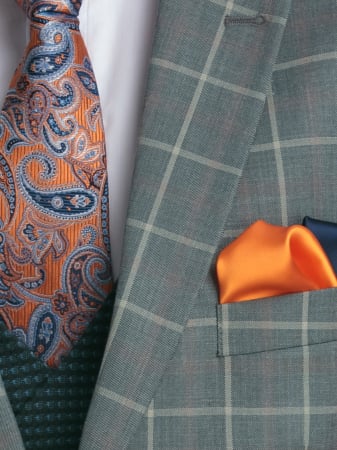 Costum vernil slim fit cu vesta  [4]