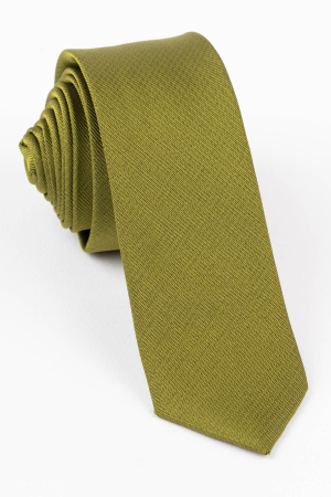 CRAVATE - Cravata ingusta kaki