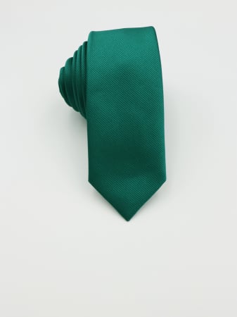 CRAVATE - Cravata ingusta verde smarald