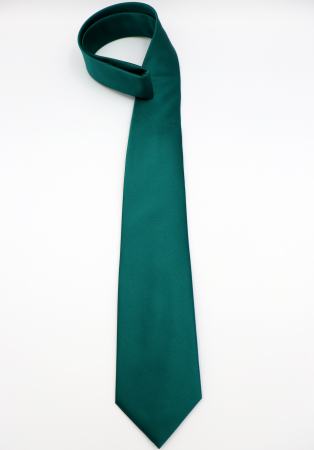 Cravata verde-smarald uni [2]