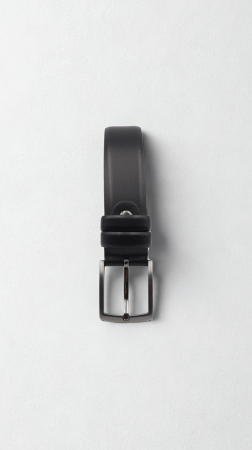 CURELE - Curea piele naturală neagră STANDARD