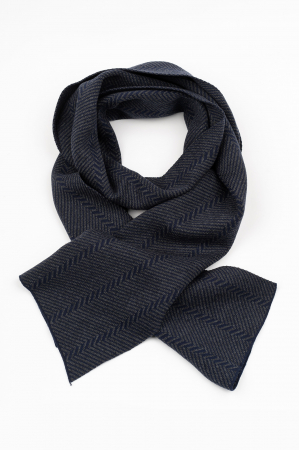 Fular ESCUDO bleumarin-gri pentru barbati [0]