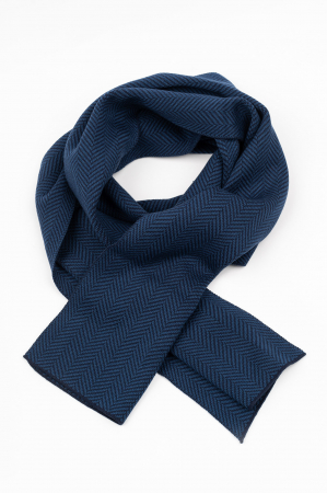 Fular ESCUDO albastru-negru pentru barbati [0]