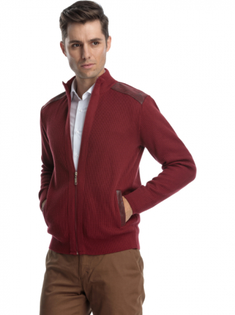 Jacheta slim visinie cu fermoar [2]