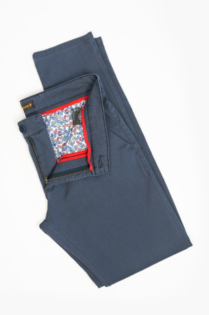 Pantaloni casual chino slim bumbac jeans [0]
