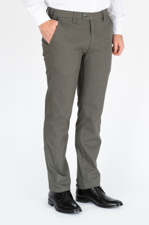 Pantaloni chino casual regular olive [0]