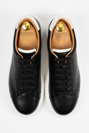 PANTOFI - Pantofi barbati casual negri CONFORT
