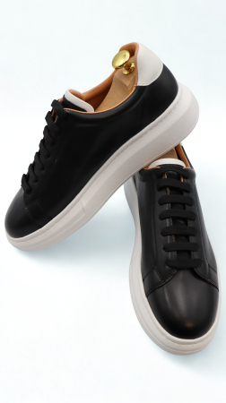 PANTOFI CASUAL - Pantofi barbati casual negri CONFORT