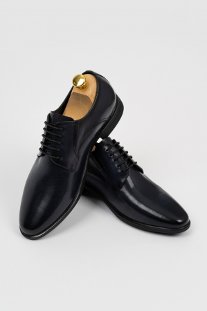 PANTOFI ELEGANTI - Pantofi barbati eleganti bleumarin piele CONFORT