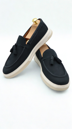 PANTOFI CASUAL - Pantofi loafer barbati bleumarin CONFORT