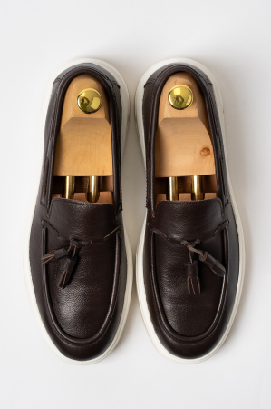 PANTOFI - Pantofi loafer barbati maro CONFORT