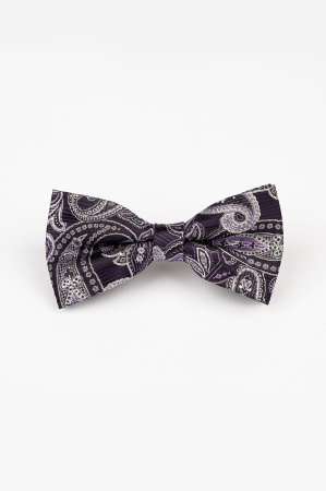 PAPIOANE - Papion mov cu paisley lila