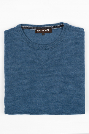 IMBRACAMINTE BARBATI - Pulover barbati regular fit indigo