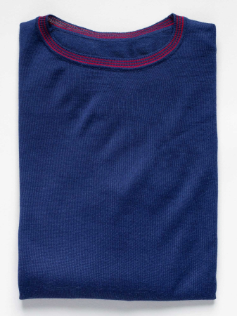 Pulover la baza gatului bleumarin slim fit [1]