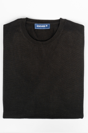 Pulover negru slim [1]