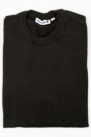 Pulover slim negru [5]