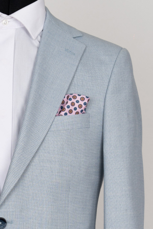 SACOURI SLIM FIT CLASICE - Sacou barbati slim fit bleu