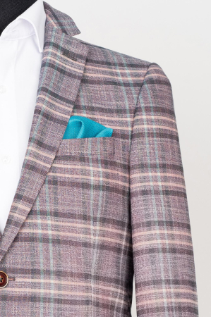 Sacou slim roz caro [1]