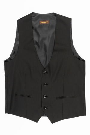 VESTE - Vesta barbati slim fit  neagra