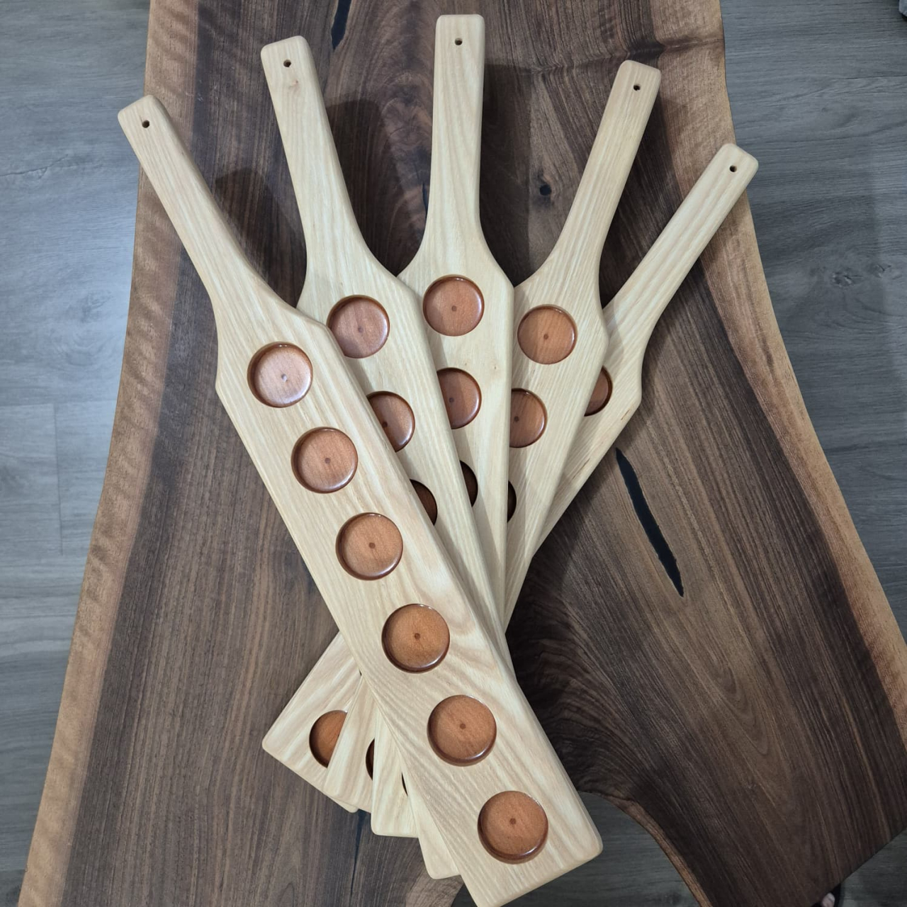 Suport pentru shoturi WHITE – handmade [2]