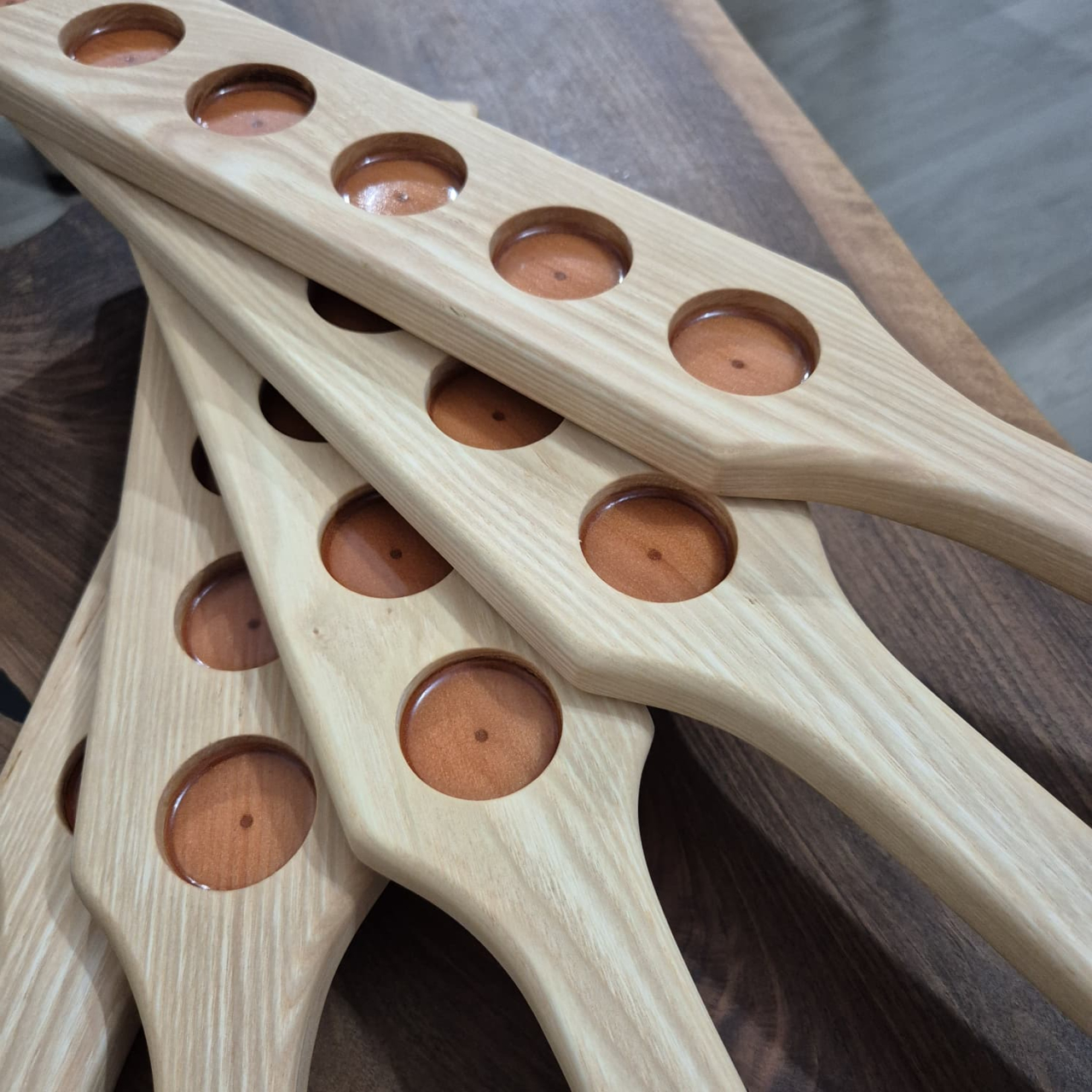 Suport pentru shoturi WHITE – handmade [3]