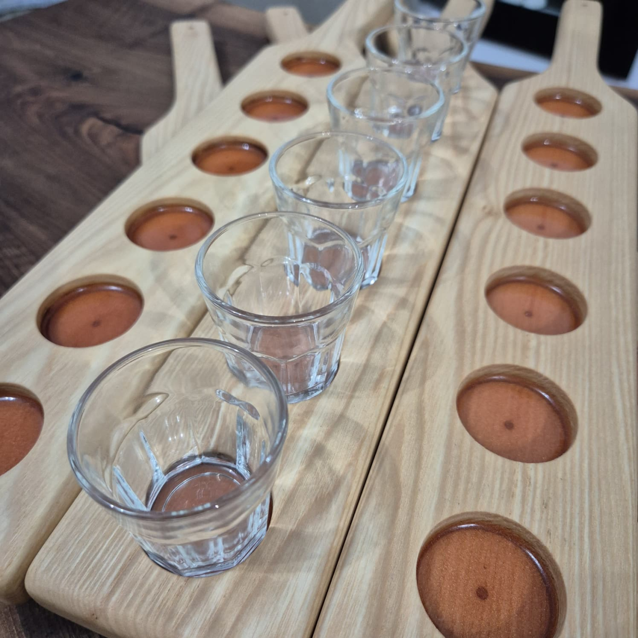 Suport pentru shoturi WHITE – handmade [4]