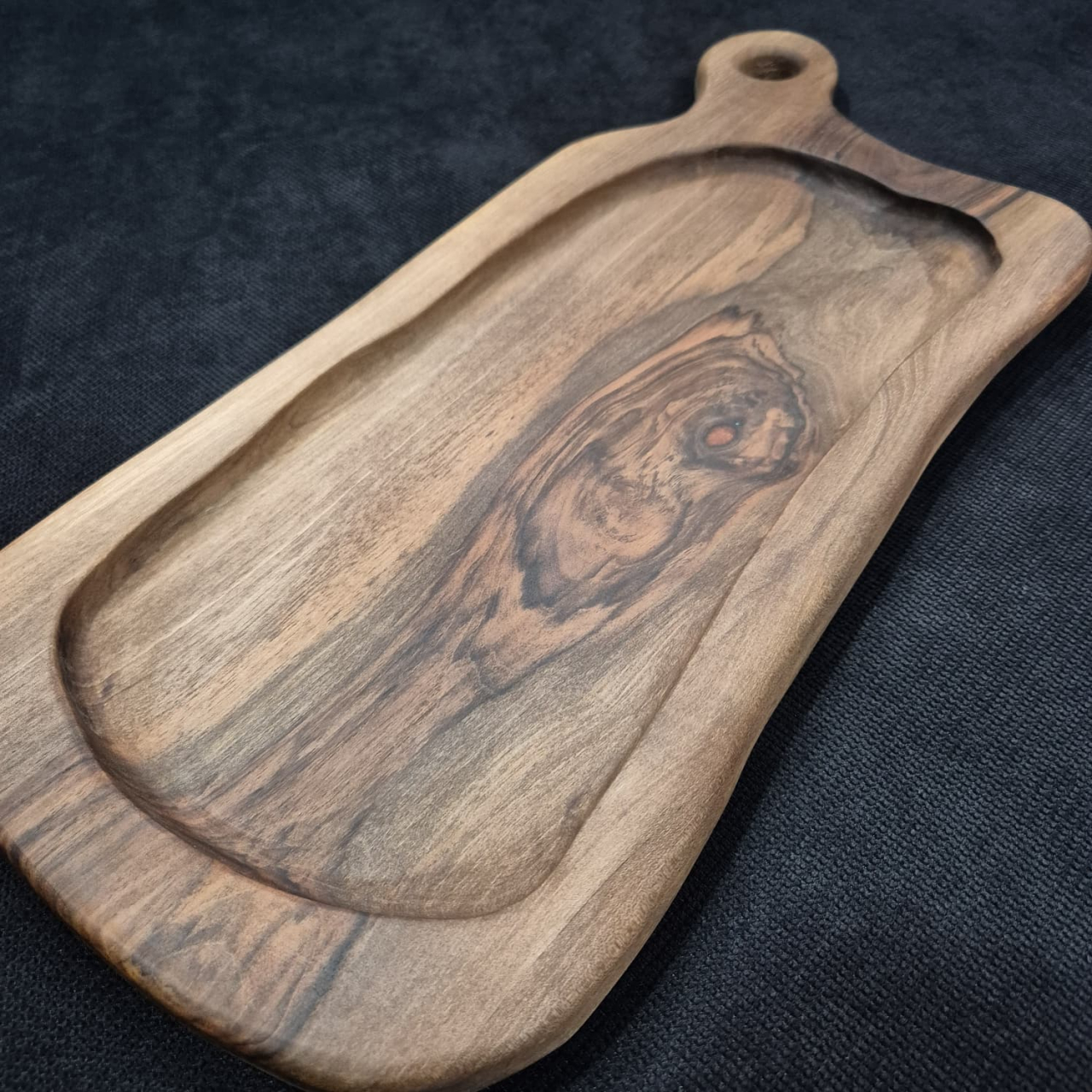 Platou de servire din lemn – ideal pentru carne si preparate cu sos | ESCU Woodwork [2]