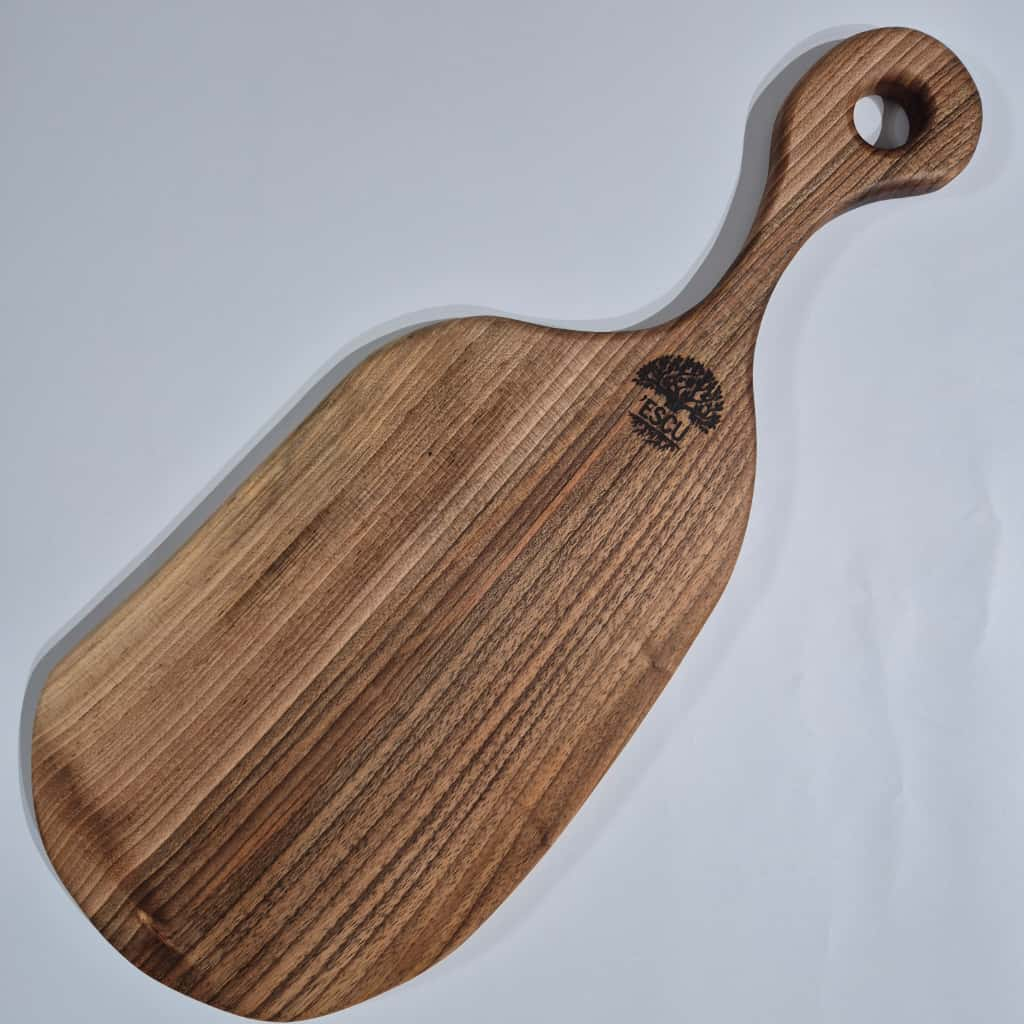 Platou de servire / tocator din lemn masiv – design natural si handmade | ESCU Woodwork [2]