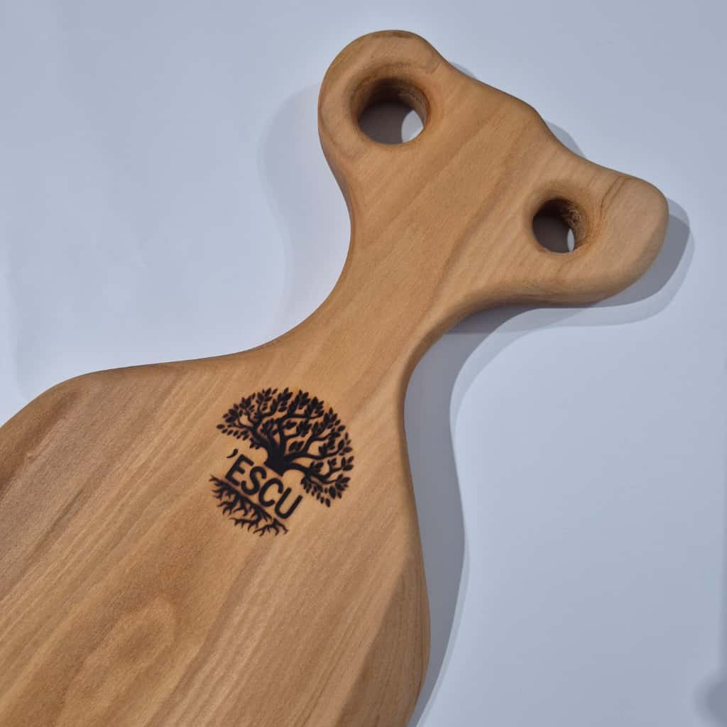 Platou mic de servire din lemn – handmade [3]