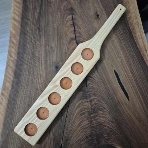 Suport pentru shoturi WHITE – handmade [4]