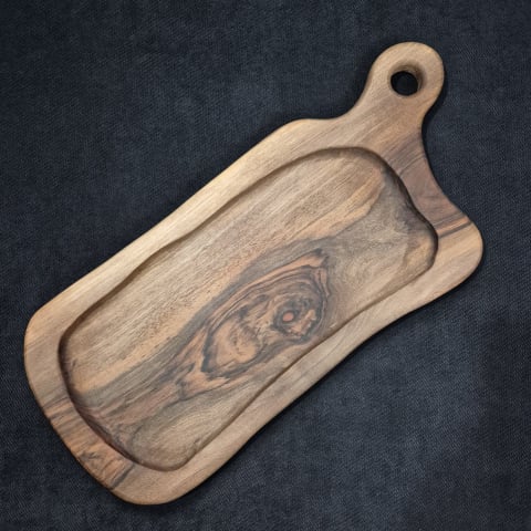 TOCATOARE SI PLATOURI - Platou de servire din lemn – ideal pentru carne si preparate cu sos | ESCU Woodwork