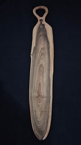 TOCATOARE SI PLATOURI - Platou decorativ / piesa statement din lemn – handmade Romania | ESCU Woodwork