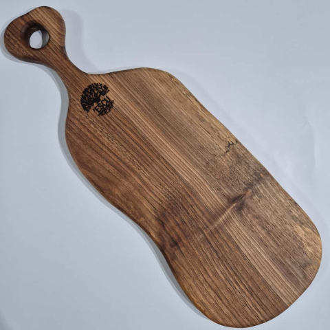 Platou lung din lemn masiv – servire aperitive și brânzeturi – ESCU Woodwork [1]