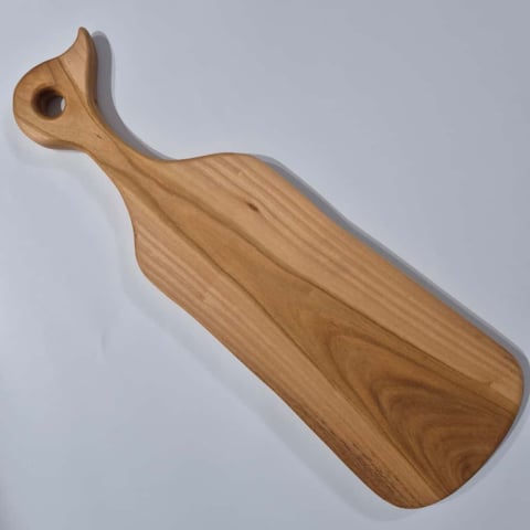 TOCATOARE SI PLATOURI - Platou de servire din lemn de cireș – handmade