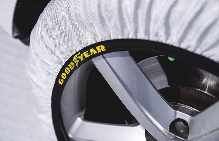 2 Huse de zăpadă pentru anvelope Goodyear GODL - Mare (Se potrivește majorității anvelopelor cu dimensiuni de la 35.56 cm la 48.26 cm) [7]