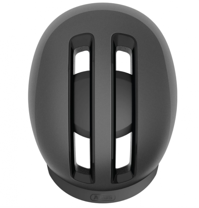 ABUS HUD-Y Cască de bicicletă unisex pentru adulți, Silber (Gleam Silver), S (51-55 cm) [6]