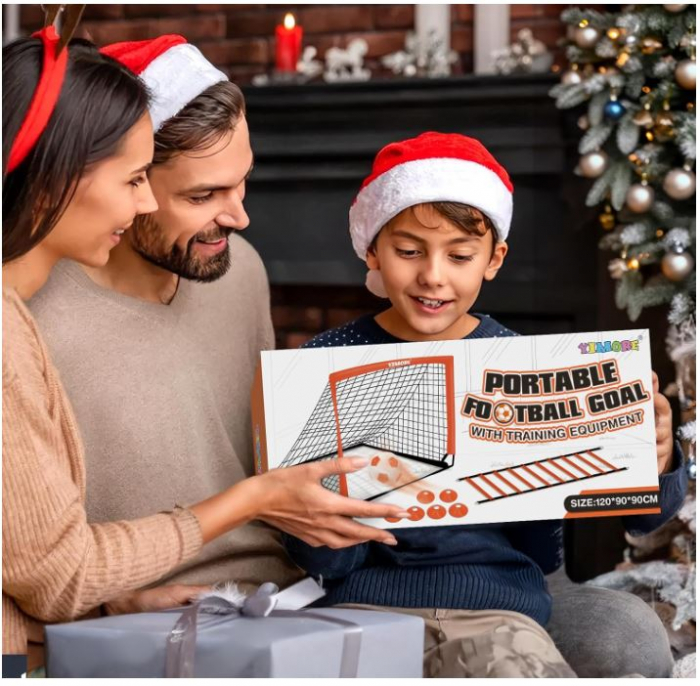 Accesorii antrenament fotbal pentru copii Yimore, poarta 120 x 90 cm [9]