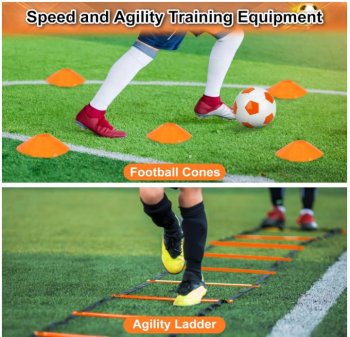 Accesorii antrenament fotbal pentru copii Yimore, poarta 120 x 90 cm [4]