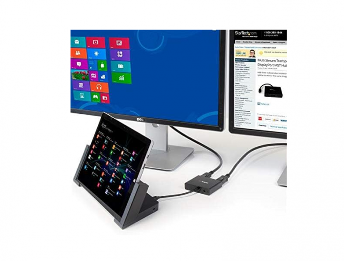 Adaptor DisplayPort la 2X HDMI PremiumCord MST, Video 4K @ 60Hz UHD 2160p, Full HD 1080p [3]