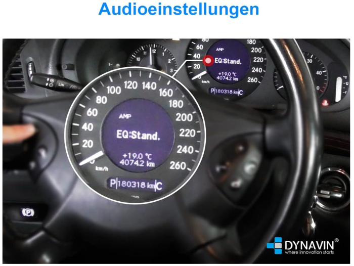 Adaptor fibră optică MOST DYNAVIN cu comenzi volan pentru navigație Mercedes E-Class W211 / W219 / R171 [4]