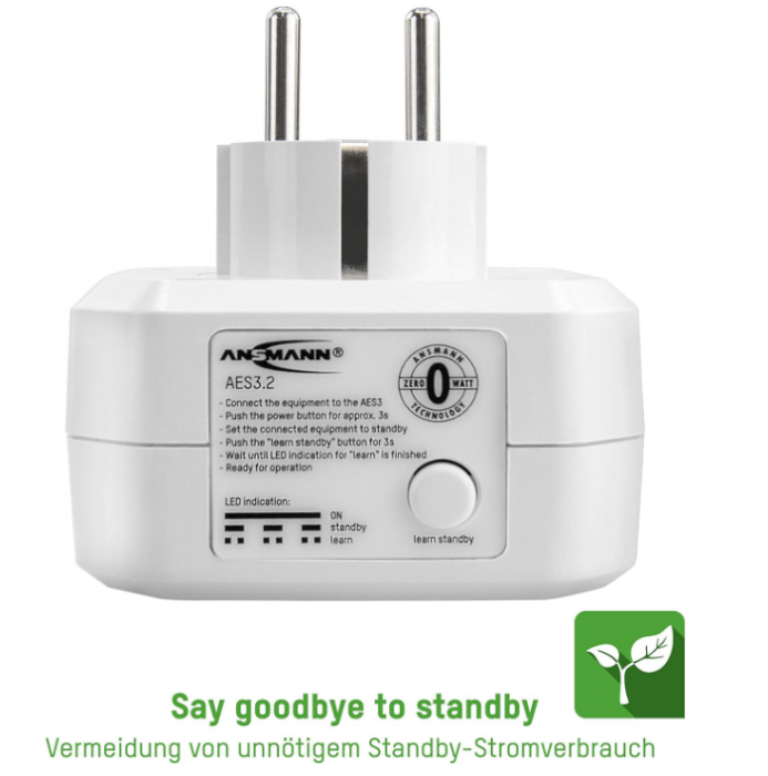 Adaptor pentru priză ANSMANN cu economie de energie AES3.2 [6]
