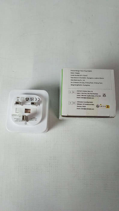 Adaptor UK Hoppac, Adaptor 6 în 1, 3 USB, 1 USB-C [3]